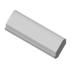 Šamotová deska přední KV DYNAMIC 2G 44. 55. 13 (B)